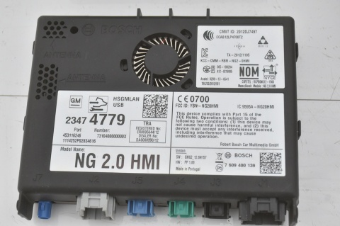 RADIO NAWIGACJA WYŚWIETLACZ ZESTAW OPEL INSIGNIA A LIFT HMI