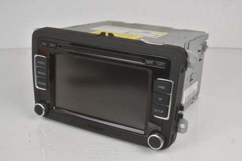 RADIOODTWARZACZ RADIO VW GOLF VI PASSTA B7 3C8035195A
