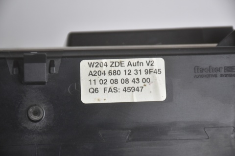 WYŚWIETLACZ EKRAN RADIA MERCEDES W204 A2046801231