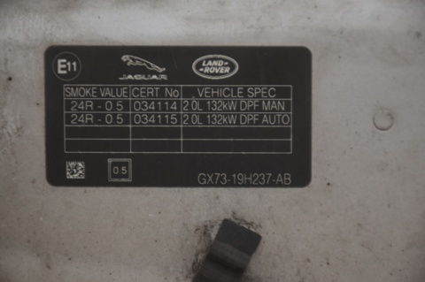 MASKA POKRYWA SILNIKA JAGUAR XE GX73-19H237-AB