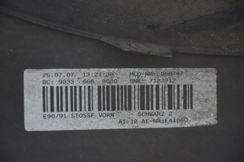 ZDERZAK PRZEDNI PRZÓD BMW 3 E90 E91