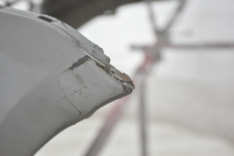 ZDERZAK PRZEDNI PRZÓD VW TOURAN I LIFT LD7S