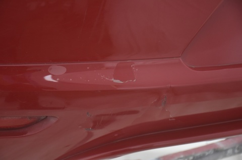 ZDERZAK TYLNY TYŁ VW SCIROCCO III PDC