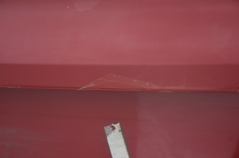 ZDERZAK TYLNY TYŁ VW SCIROCCO III PDC