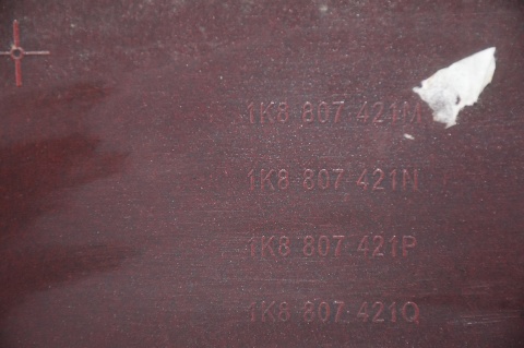 ZDERZAK TYLNY TYŁ VW SCIROCCO III PDC