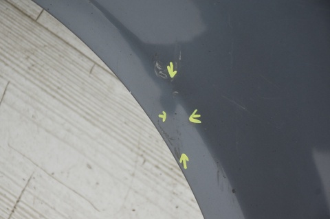 BŁOTNIK PRZEDNI PRZÓD LEWY AUDI A4 B7 LX7Z