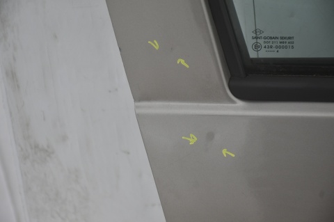 DRZWI PRZEDNIE PRZÓD PRAWE DACIA SANDERO II