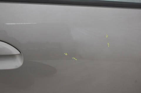 DRZWI PRZEDNIE PRZÓD PRAWE DACIA SANDERO II