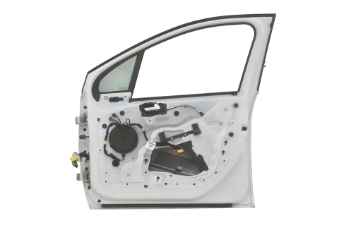 DRZWI PRZEDNIE PRZÓD PRAWE PEUGEOT 208 I EWP 5D