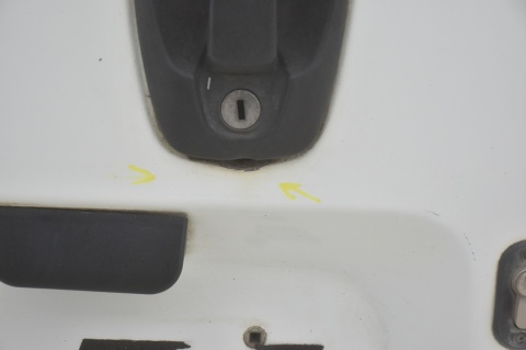 DRZWI TYLNE TYŁ LEWE BIPPER NEMO FIORINO