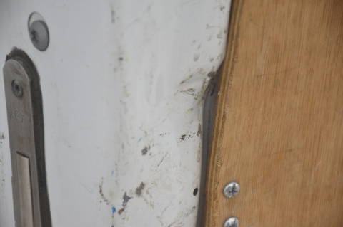 DRZWI TYLNE TYŁ LEWE BIPPER NEMO FIORINO