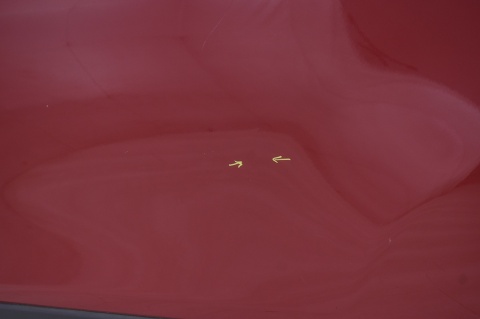 DRZWI TYLNE TYŁ LEWE FIAT 500 L 111/A