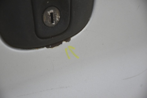 DRZWI TYLNE TYŁ LEWE RENAULT TRAFIC II OPEL VIVARO