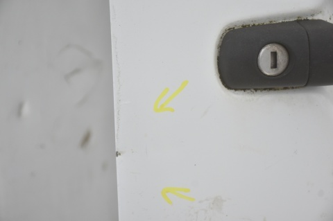 DRZWI TYLNE TYŁ PRAWE CITROEN JUMPY EXPERT II