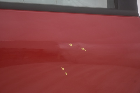 DRZWI TYLNE TYŁ PRAWE FIAT 500 L 111/A