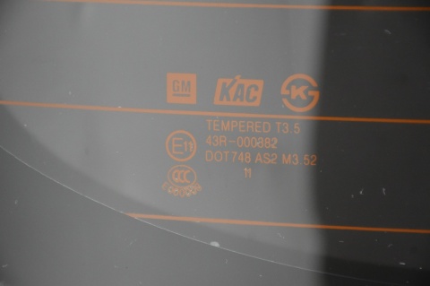 KLAPA TYLNA TYŁ CHEVROLET ORLANDO