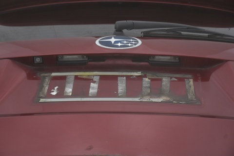 KLAPA TYLNA TYŁ SUBARU FORESTER III KAMERA