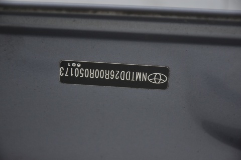 KLAPA TYLNA TYŁ TOYOTA COROLLA VERSO II LIFT 8T4