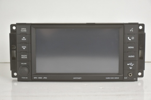 RADIO NAWIGACJA JEEP PATRIOT ANTITHEFT MyGIG NTG4 REZ P05064761AA