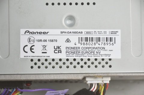 RADIOODTWARZACZ PIONEER SPH-DA160DAB 6,8"