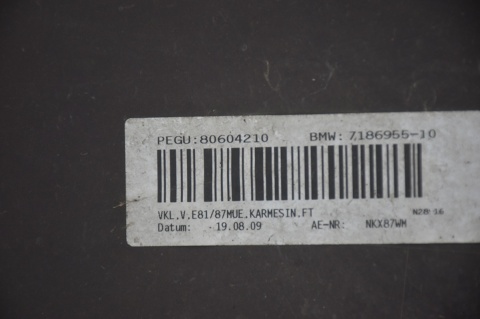 ZDERZAK PRZEDNI PRZÓD BMW 1 E87 E81 LIFT PDC A61/3