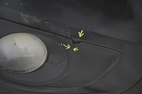 ZDERZAK PRZEDNI PRZÓD HYUNDAI SANTA FE II LIFT NKA