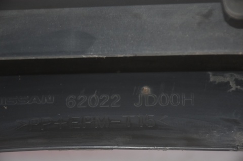 ZDERZAK PRZEDNI PRZÓD NISSAN QASHQAI I J10 Z11G