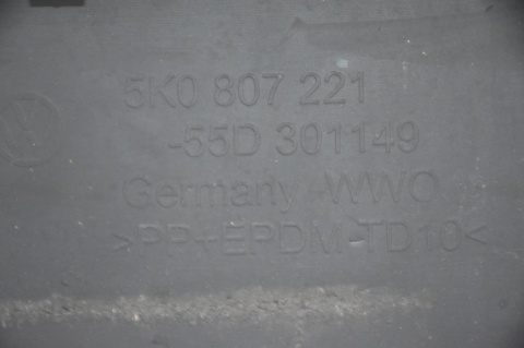 ZDERZAK PRZEDNI PRZÓD VW GOLF 6 VI PDC