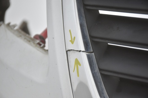 ZDERZAK PRZEDNI PRZÓD VW PASSAT B6 LA7W