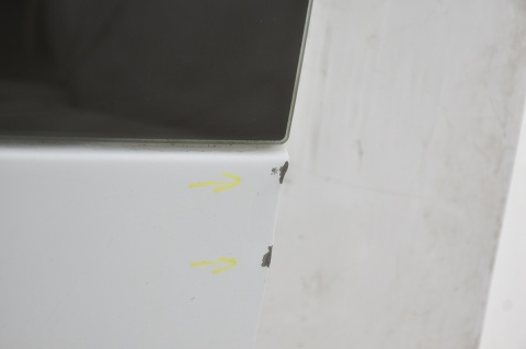 DRZWI TYLNE TYŁ LEWE RENAULT KANGOO II