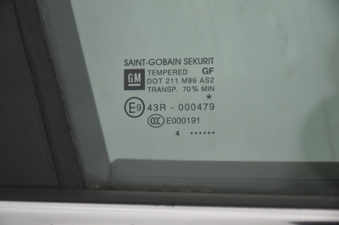 DRZWI TYLNE TYŁ PRAWE OPEL MERIVA B