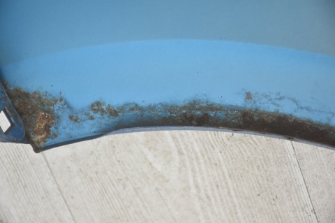 BŁOTNIK PRZEDNI PRZÓD PRAWY PEUGEOT 208