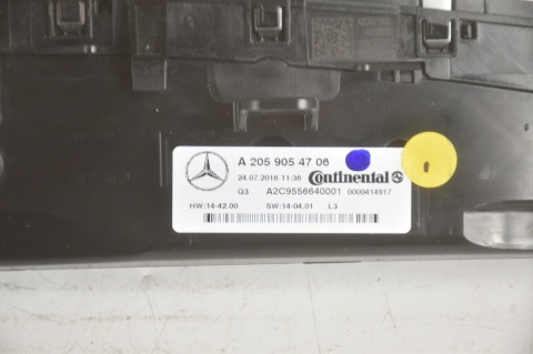 PANEL KLIMATYZACJI MERCEDES C W205 A2059054708