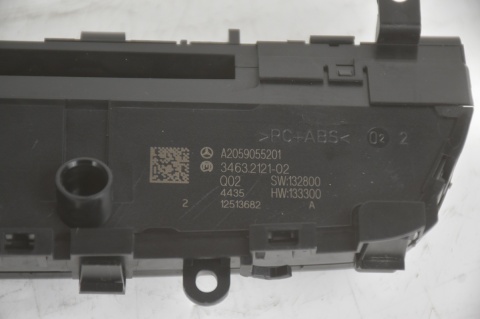 PANEL STEROWANIA RADIA NAWIGACJI MERCEDES C W205 A2059055201
