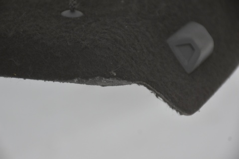 PÓŁKA TYLNA TYŁ OPEL MERIVA B II CZARNA