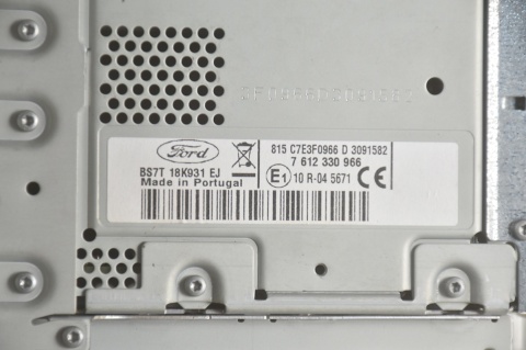RADIO NAWIGACJA FORD MONDEO MK4 LIFT BS7T18K931EJ