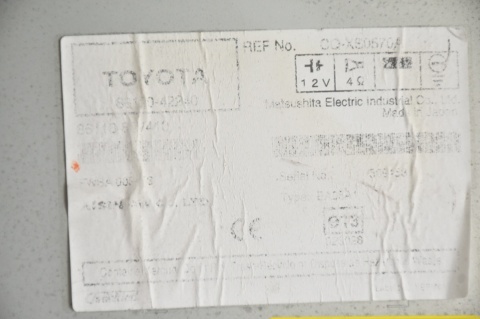 RADIO NAWIGACJA TOYOTA AVENSIS RAV 4 86120-42240 B9004