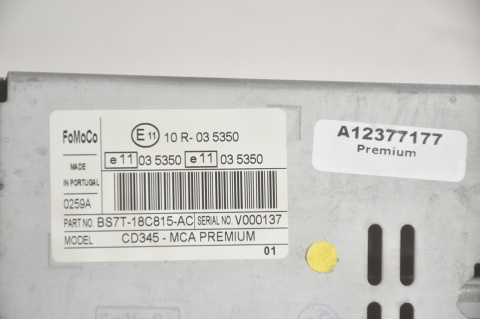 RADIOODTWARZACZ FORD SONY BS7T-18C815-AC