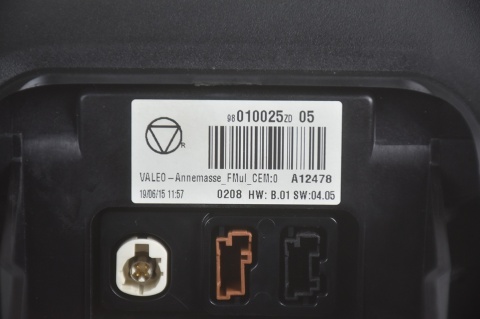 WYŚWIETLACZ EKRAN CITROEN C4 CACTUS 98010025