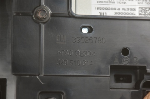 WYŚWIETLACZ EKRAN NAWIGACJA OPEL ASTRA K 555343750