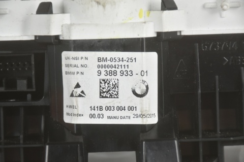 WYŚWIETLACZ EKRAN NAWIGACJI BMW I3 9388933