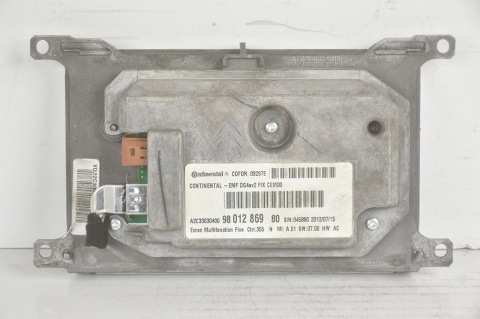 WYŚWIETLACZ EKRAN PEUGEOT 508 I 9801286980