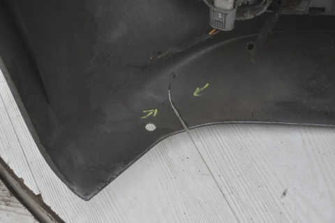 ZDERZAK PRZEDNI PRZÓD BMW 5 E60 E61 M-PAKIET PDC