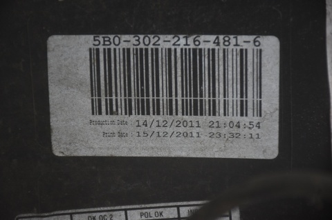 ZDERZAK PRZEDNI PRZÓD VOLVO V60 I S60 II LED SPRYSKIWACZE