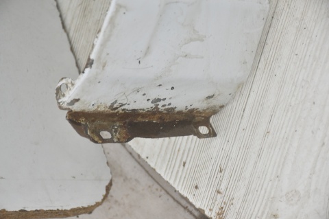 BŁOTNIK PRZEDNI PRZÓD LEWY OPEL ANTARA 92U