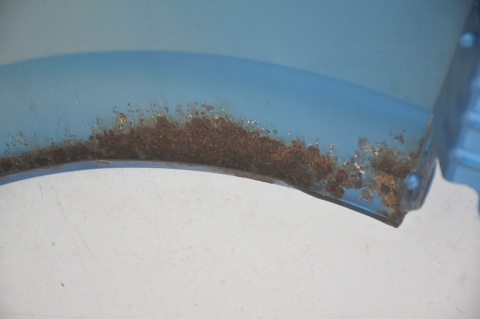 BŁOTNIK PRZEDNI PRZÓD LEWY PEUGEOT 208