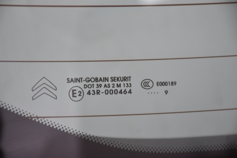 KLAPA BAGAŻNIKA TYLNA TYŁ CITROEN DS3 KJC