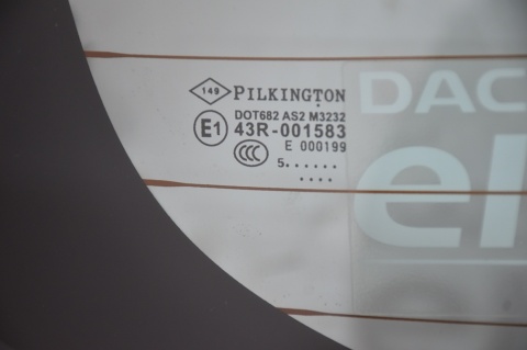 KLAPA TYLNA TYŁ DACIA SANDERO II