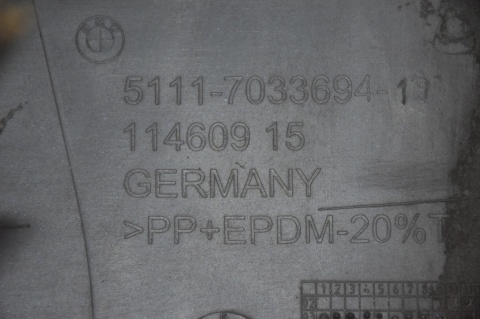 ZDERZAK PRZEDNI PRZÓD BMW 5 E60 PDC A07/5