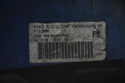 ZDERZAK PRZEDNI PRZÓD MERCEDES CLK W209 LIFT AMG PDC